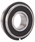 XiKe ball bearing with black seal, 5/8 in ID x 1-3/8 in OD, pre-lubricated.