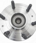 Top view of Front Wheel Hub and Bearing Assembly 515054 For 1999-2006 Chevy Silverado 1500, showing 6 lugs for 2WD with ABS