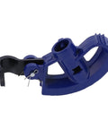 Aramox KW7026 Manual Pipe Bender for 1 Inch PVC Plastic Aluminum Alloy and Galvanized Steel Tube, blue handle, compact design.