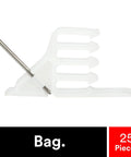 3M S I 1 Cable Stacker Pack Of 25 Centers Multiple Cables On Framing Members For Easy Organization And Identification Durable Reclaimed Plastic Construction.