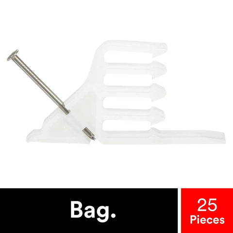 3M S I 1 Cable Stacker Pack Of 25 Centers Multiple Cables On Framing Members For Easy Organization And Identification Durable Reclaimed Plastic Construction.