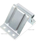 2 Piece Adjustable Garage Door Top Bracket Kit Made Of Galvanized Steel With Anti Oxidation Finish for Home Renovation