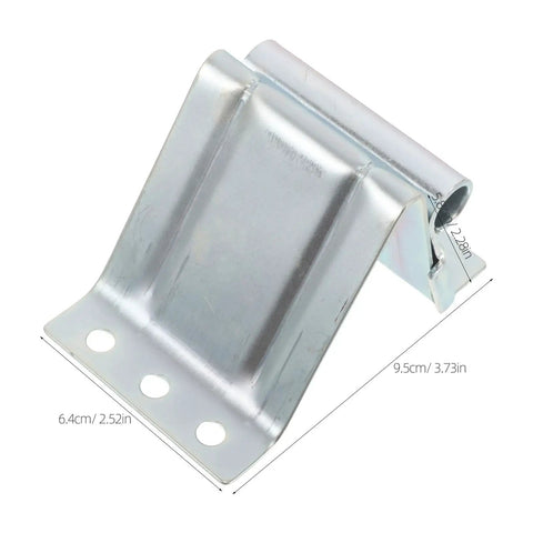 2 Piece Adjustable Garage Door Top Bracket Kit Made Of Galvanized Steel With Anti Oxidation Finish for Home Renovation