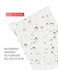 Self-Adhesive Vinyl Siding Patch Kit White Durable Patch To Fit Cracks Holes And Blemishes On PVC Fences Easy To Cut To Size