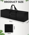 Massive 100 L Extra Large Duffle Bag For Camping And Travel Heavy Duty Waterproof Gear Carrier with 36x13x13 inch dimensions
