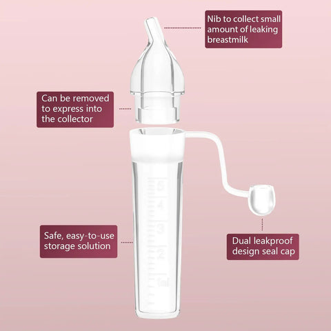 Mom Life Savior Colostrum Collector Kit 5 Ml 6 Piece Pack featuring clear, BPA-free silicone storage for breast milk.