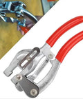 Heavy Duty Hand Held Hole Punch Kit For Sheet Metal With Power Punch Tool Pro Grade Build shown against a wooden background