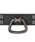 Oil Rubbed Bronze Mission Pull Handle for Cabinets and Furniture, 3 Inch (76mm) Size, Classic Yet Modern Cabinet Drawer Pull