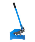 Bench Mounted Manual Sheet Metal Shear 8 Inch Multi Purpose Steel Shear For 3/16 Inch Metal Plates And 1/2 Inch Rods Durable Cast Iron Body