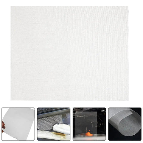 Tungsten Wire Welding Mesh Screens Set For Car Bumper Repairs showing sheet texture and automotive repair applications