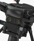 Close-up of Professional Dope 4K Ultra HD Drone Quadcopter with Intel inside and dual cameras for Aerial Photography Camera For Enthusiasts.