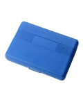 Blue PP toolbox case for Get That 36 Piece Extra Long Screwdriver Bit Set With Torx Star Hex Spline Heads And Magnetic Tips Stored In A Thick PP Toolbox For Your Garage Or Road Rigs Without The Hassle.