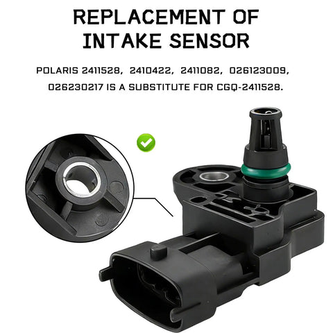 Direct Fit MAP Sensor Replacement For Polaris 700 800 900 Series Snowmobiles and Rangers 1000 Ace intake air sensor