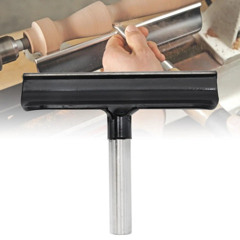 6 Inch Lathe Tool Rest With 5/8 Inch Post, Stainless Steel Wood Lathe Tool Rest for Wood Turning and Woodworking