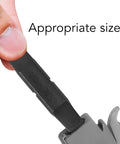 Ultimate 21 Piece Industrial Grade S2 Steel Screwdriver Bit Kit With Double Sided Flat And Hex Drive Design Featuring Strong Magnetism And Universal Compatibility For All Your Heavy Duty Drilling Jobs. 1/4-inch S2 steel double-ended bit held by hand