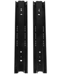 Two Pack Stainless Steel Drawer Slides With Ball Bearing Damping Thickened Tracks for quiet smooth sliding side by side
