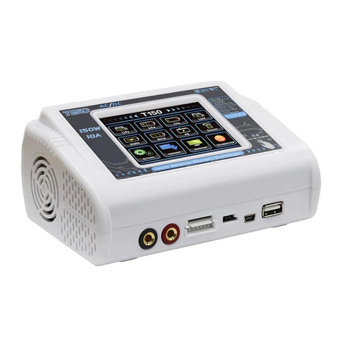 Touch Screen Dual RC Battery Charger And Discharger 150W 10A Fast Balance Charger For 1 To 6S LiPo Li Ion LiHV NiMH NiCD PB Smart Batteries