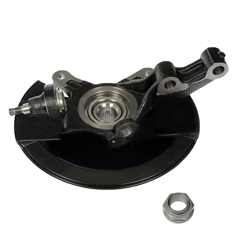 Drop-In Front Left Steering Knuckle And Wheel Bearing Hub Assembly For Honda Civic 2003 2004 2005 1.7L Driver Side Replacement