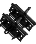 Adjustable Spring Door Closer Hinges With 90 Degree Self Closing Zinc Alloy Construction Prevent Slamming Fits Multiple Door Thicknesses