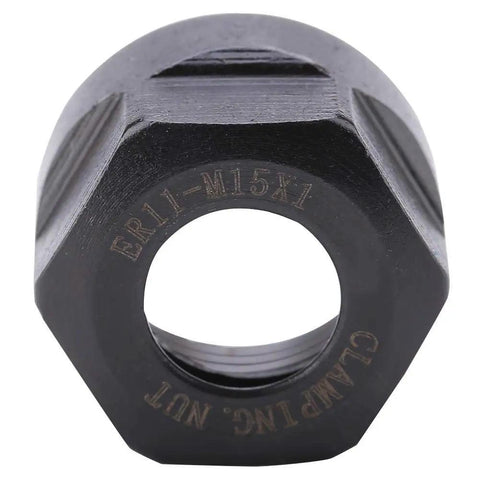 Heavy Duty Dynamic Balancing Nut for ER Collet Tools Fits Lathe Chuck Holder Clamping Bit Nut M15x1 Thread Metal Replacement Part