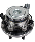 Front view of Front Wheel Hub And Bearing Assembly 515064 For 2WD Nissan Frontier 2005-2018 with ABS and 6 lug configuration