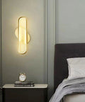 Badass Modern Wall Sconce Lights For Indoor And Outdoor Copper Creative Wall Lamp Set Living Room Bedroom Decor illuminated beside bed