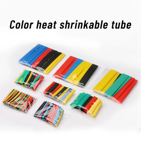 328 Piece Heat Shrink Tube Kit For Wiring And Cable Insulation, Assorted Sizes And Colors, DIY Friendly And Easy To Use With 2 To 1 Shrink Ratio