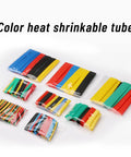 Get Your Wires Sorted With This Epic 328 Pcs Heat Shrink Tube Kit! Ultimate Electrical Insulation Assortment Covers All Cable Wraps And Sizing Needs. Durable Flame Retardant Sleeves Offer Top Tier Leakage Protection And Super Fast Shrink Action Any. Color heat shrinkable tube assortment in assorted sizes and colors for wire insulation