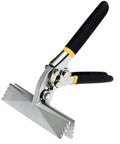 6 Inch Offset Hand Seamer For Sheet Metal With Precision Quarter Inch Increment Markings For Bending And Flattening Metal