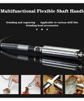 Multifunctional Flexible Shaft Handle for Badass 800W Polishing Machine Bench Grinder Rig with Stepless Speed Control.