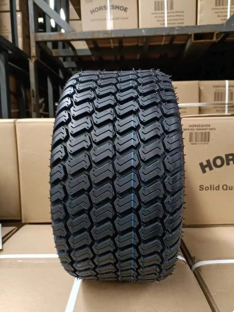 Two New 20x8.00-8 6Ply Turf Trac Pattern Lawn Mower Tires Tubeless for Garden Tractors Riding Mowers Built To Rip Through Turf