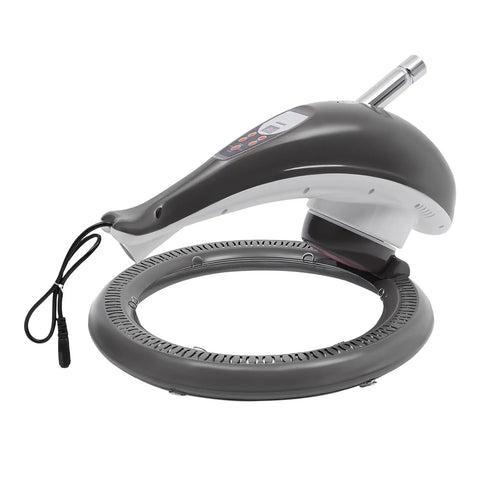 950W Multifunctional Hair Treatment Machine with 360 Degree Rotating Heating Ring Wall Mount Orbiting System Grey