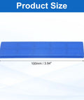 50 Pcs Plastic Flat Shims For Leveling And Spacing 5mm 3 16th Inch Structural Tile And Glass Glazing Blocks For Home Improvement Windows Toilets Tables Blue Handy And Durable showing blue shim and size dimensions.