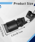 Universal Ignition Switch For Mini Excavators And Cape Generators, Plug And Play Starter Key Switch dimensions illustration