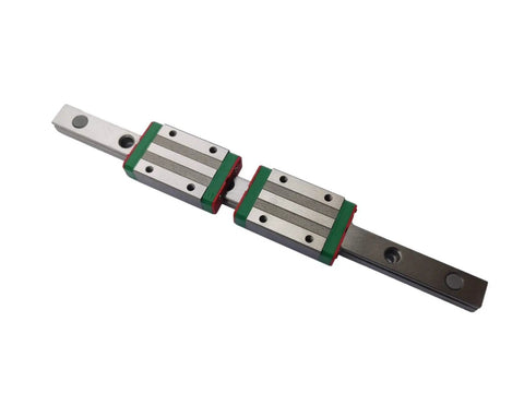 2Pcs MGN7 H Type Linear Slider Carriage Block Kit For Mini Linear Rail Guide MR7 MGN7 Pro Grade Bearing Steel High Precision
