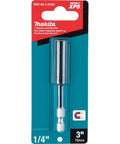 Impact XPS 3-Inch Magnetic Insert Bit Holder in packaging showcasing its two-piece design and torsion-resistant flex for high torque use.