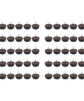 Image of Chair Leg Floor Protectors Set Of 50 Pieces Nail On Slider Glides Pads For Stools And Tables, Heavy Duty Rubber Feet To Protect Floors.