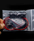 Dope RC Car Light Strip Kit For WPL 1:18 And 1:24 Trucks package with roof lamps and wiring