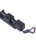 Heavy Duty 50Mm Stroke Linear Rail Slide Actuator with stepper motor and T screw rod for DIY CNC builds.