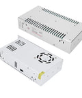 Power Switch Driver For DC24V LED Strip Lights In Aluminum Alloy Housing, top and bottom view with ventilation slots.
