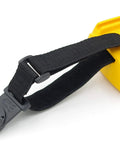 Magnetic Hanger Strap For Multimeters Universal Hanging Kit For UNI T And Testo Meters shown attached to a yellow device
