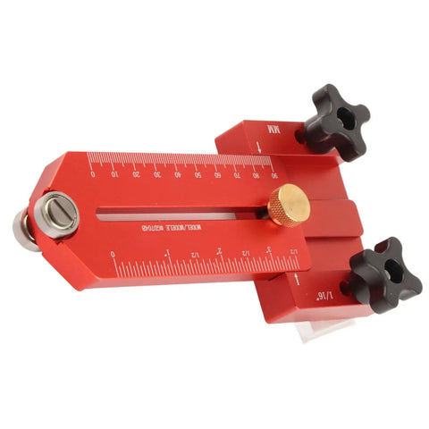 Adjustable Thin Jig For Table Saw Guides 59 To 146mm Fits 19mm And 30mm T Slot Track with sliders and T bolts