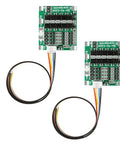 Top Shelf 2 Pack 4S 30A Bms Circuit Board For 14 8V Lithium Ion 18650 Battery Modules showing two green PCBs with wires.