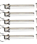 17mm Fan Rivet Nuts And Fasteners Kit For Hand Fans Repair, High Strength Copper Rivets, Replacement Nails For Fan Shafts, DIY Tools