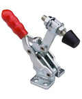 Heavy Duty 200 Lb Vertical Toggle Clamp With Quick Release, Secure Hold Down For Woodworking Jigs And Fixtures, Antislip Rubber Tip