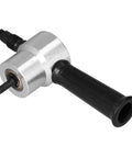 Double Head Sheet Metal Cutter Nibbler For Electric Drill With Hex Shank Circle Cutting Attachment, side view