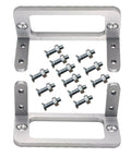Beefed Up Aluminum Alloy RC Servo Mount Bracket Set For Futaba S3003 And S3001 Standard Servos, Heavy Duty Servo Seat Frame, Dual Pack