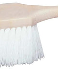 Marine-Grade Short Handle Scrub Brush With Flagged Prene Fibers For Heavy-Duty Cleaning On Boats, RVs, And Home Use, Holds More Solution