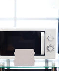 Microwave with 10 Pack Microwave Oven Mica Sheets Heat Insulation Cover Cuttable Design For Easy Replacement And No Fuss Installation