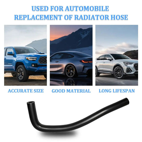 Bulletproof PCV Valve Vacuum Hose For Subaru Forester 2.5L And Crosstrek 2.0L heavy duty black rubber intake tube.